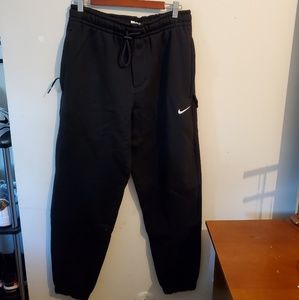 Nikelab Fleece Sweatpants Black size Small
